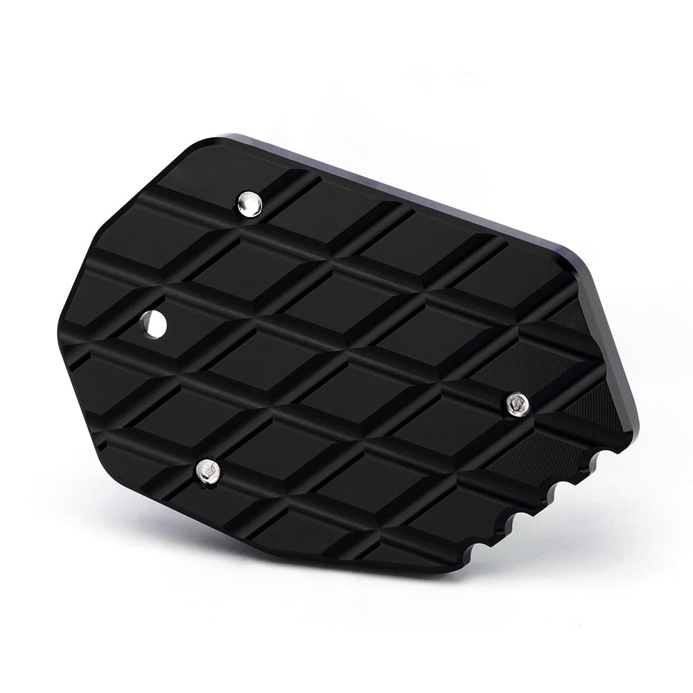 Mokiton Motorcycle Side Stand Extension Kickstand Plate Compatible